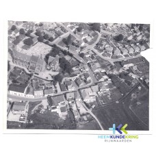 Lobith 1974 Luchtfoto Dorpsdijk -Kerk -Walhof -Coll. G.B.Janssen (22)